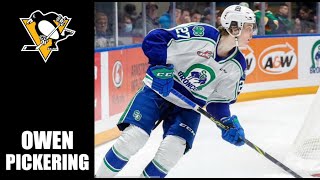 NHL Prospects  Owen Pickering  2324 Highlights [upl. by Brownley]