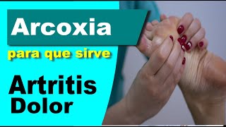 ARCOXIA para que sirve reacciones dolor artritis inflamacion [upl. by Eecart]