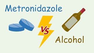 Metronidazole vs alcohol Drug Interaction  Disulfiram Like reaction [upl. by Tellford]