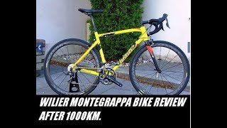 Wilier montegrappa bike review after 1000 km [upl. by Einahets]