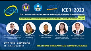 The 11th International Conference on Educational Research and Innovation ICERI 2023  Day 2 [upl. by Eidnahs547]