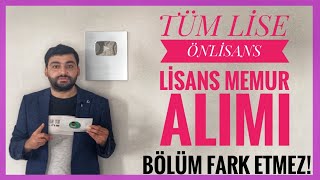 TÜM LİSE ÖNLİSANS LİSANS MEMUR ALIMI  HERKES BAŞVURU YAPABİLİR HSK 27 MEMUR ALIMI [upl. by Fabian249]