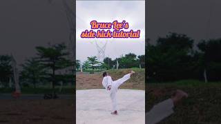 bruce lee side kick tutorial [upl. by Adnirolc24]