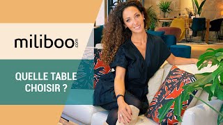 Miliboo amp Emmanuelle Rivassoux  Les tables [upl. by Gotcher]