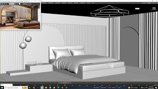 3D Modeling Like a Pro Mastering 3D Modeling Stylish Interior in 3dsmax [upl. by Ahsya866]