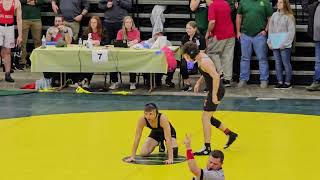 Ethan wrestling at WSAZ meet [upl. by Oelak]