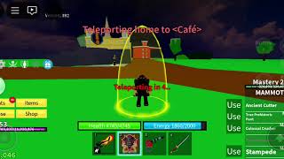 Doing the Bartilo quest in Blox Fruits [upl. by Haidedej533]