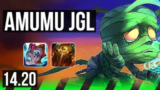 AMUMU vs MASTER YI JGL  5417  EUW Emerald  1420 [upl. by Nived]