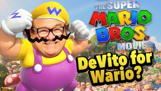 Did Danny DeVito Tease Playing Wario in Mario Movie 2 What He Could Sound Like [upl. by Lalise509]