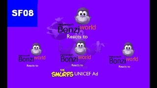 BonziWORLD Reacts to Smurfs UNICEF Ad4 [upl. by Niknar]