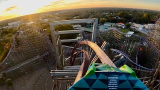 Iron Gwazi INSANE Hybrid Roller Coaster 4K POV  Busch Gardens Tampa Florida No Copyright [upl. by Akenna654]