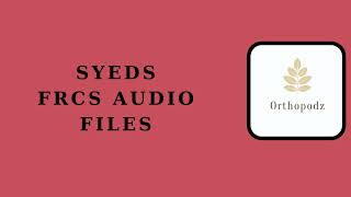 51 FRCS ortho Audio file Basic science  Conducting a Reserach or trial [upl. by Lehcim]