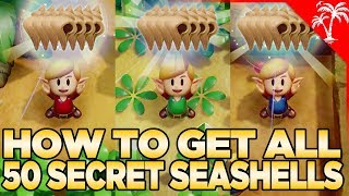 How to Get all 50 Secret Seashells in Links Awakening Switch [upl. by Nivad]