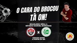 VITÓRIA X JUVENTUDE  TRANSMISSÃO AO VIVO BRASILEIRO SÉRIA A [upl. by Gan]