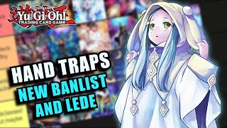 YUGIOH BEST HAND TRAPS POST NEW BANLISTLEDE HAND TRAP TIER LIST [upl. by Heller]