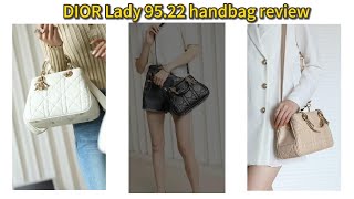 DIOR Lady 95 22 handbag review from steven [upl. by Ynez535]