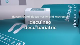 decu® neo  decu® bariatric  active antidecubitus hybrid mattress [upl. by Anadroj]