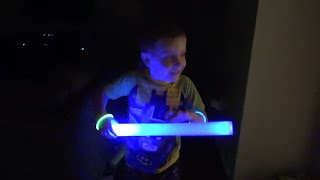 KCity Family Plays Glow Hide and Seek [upl. by Hobart]