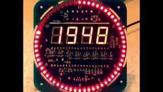 Mini LED Uhr Gorgy TimingNachbau [upl. by Hildegard]