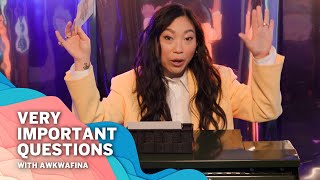 Awkwafina gets real about Sandra Oh and game shows [upl. by Gish645]