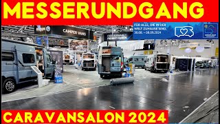 Caravan Salon 2024 Großer Messerundgang [upl. by Nerhe]