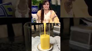 😮Sadia Imam ne banaya bazar wala milk shakehow to make milk shake shortsyoutubeshortsviralvideo [upl. by Tomasine]