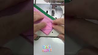 Corner fold karna seekhe asaan tareeke se ytshort youtubeshort tailor stiching diy viralshort [upl. by Naoj]