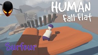 Human Fall Flat  Surfer  Succès  Surfeur  Eau [upl. by Camille]