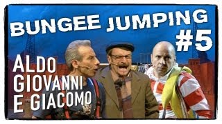 Anplagghed  Bungee Jumping 5 di 5  Aldo Giovanni e Giacomo [upl. by Onaicilef]