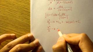 Streamline Equation Example 1 Fluid Mechanics 6 [upl. by Lopes]