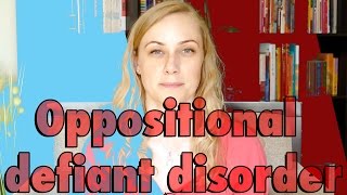 What is Oppositional Defiant Disorder [upl. by Vergil]