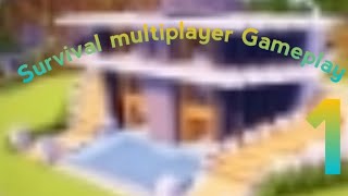 Craft World  Master Building Block Game 3D  SURVIVAL MultiplayerGameplay part 1 [upl. by Lednic]