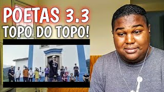 POETAS NO TOPO 33 PARTE 2 REACT [upl. by Akinyt]