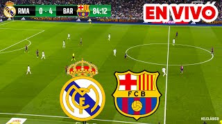 🔴 REAL MADRID VS BARCELONA PARTIDO EN VIVO  LIGA ESPAÑOLA [upl. by Terpstra]