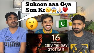 Shiv Tandav Stotram  Anurag Ft Swarit Nigam PAKISTANI REACTION [upl. by Okomot595]