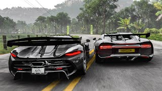 1600HP Koenigsegg Jesko  Forza Horizon 5  Race Gameplay [upl. by Bertasi939]