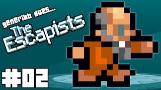 The Escapists Gameplay S01E02  quotNinja Weaponsquot Center Perks Prison [upl. by Ezarras]