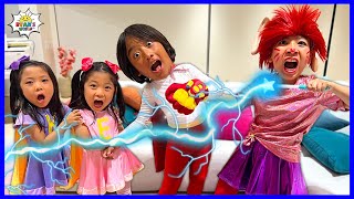 Superhero Kids Ryan and his sisters 1hr kids video [upl. by Pam260]