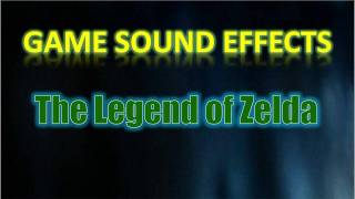 The Legend of Zelda Sound Effects  Sword Combined [upl. by Aratas554]