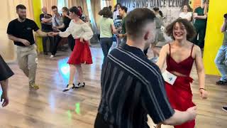 Lindy Hop MampM Open Prelim Heat 1 Song 1 [upl. by Adnorat]