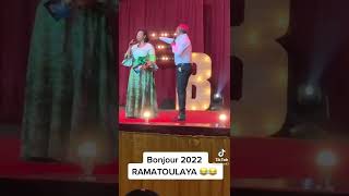 Prestation de Ramatoulaye DJ Bonjour 2022 à Abidjan  Côte DIvoire [upl. by Jamin]