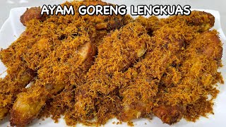 RESEP AYAM GORENG LENGKUAS PALING ENAK SEDUNIA [upl. by Nasho]