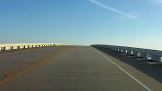 Sabine Lake Bridge eastbound [upl. by Ingeborg]