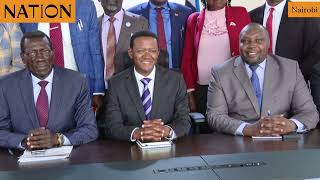 Labour CS Alfred Mutua meets KNUT officials to address looming strike concerns [upl. by Airpac338]