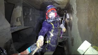 Hyperbaric work on TBM Bertha [upl. by Ettari]