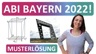 🦊 Lösung Abi 2022  Mathe Abitur Bayern Geometrie Gruppe 2  Prüfungsteil B  Musterlösung Vektoren [upl. by Pincas]