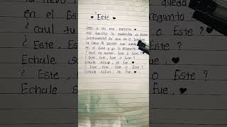 ESTE  song lyrics  handwriting  lyrics handwriting shorts viral [upl. by Ysac]