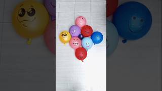 Popping Colorful Water Balloons  Reverse Vidio Asmr [upl. by Netti]