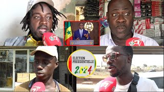 Report présidentielle Des Sénégalais étalent leur colère après le discours de Macky Sall [upl. by Jehias]