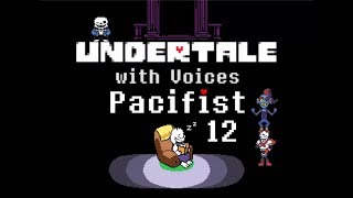 Undertale with Voices Pacifist 12  The Burger Flipper and the Dumpster Divers [upl. by Airemahs]